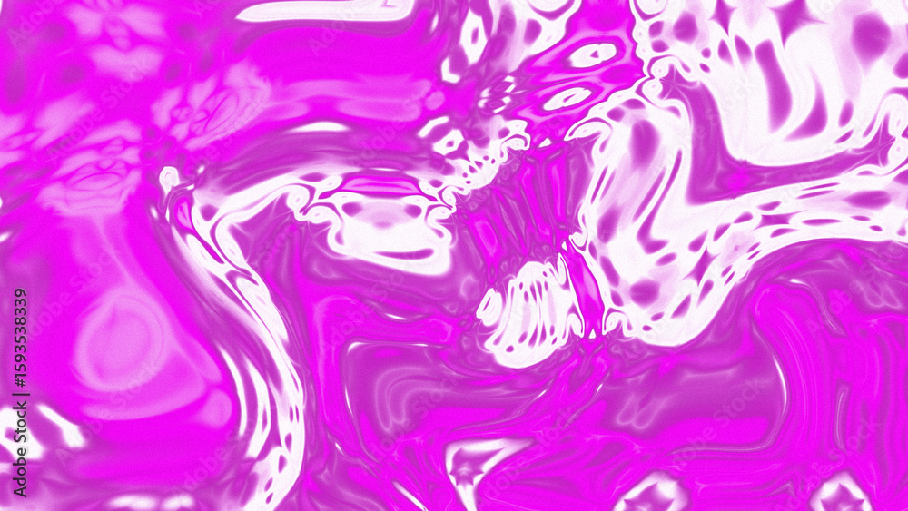 Fototapeta premium Fluid Marble Texture with Organic Flow, Abstract Liquid Pattern with Wavy Structure, Melted Surface Design with Soft Transitions, Psychedelic Swirl Texture with Marble Effect