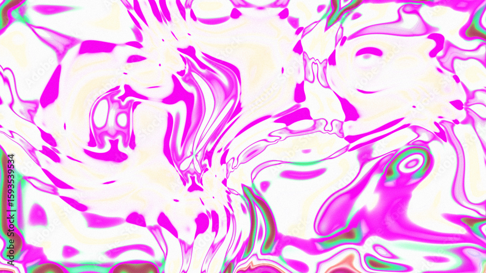 Fototapeta premium Fluid Marble Texture with Organic Flow, Abstract Liquid Pattern with Wavy Structure, Melted Surface Design with Soft Transitions, Psychedelic Swirl Texture with Marble Effect