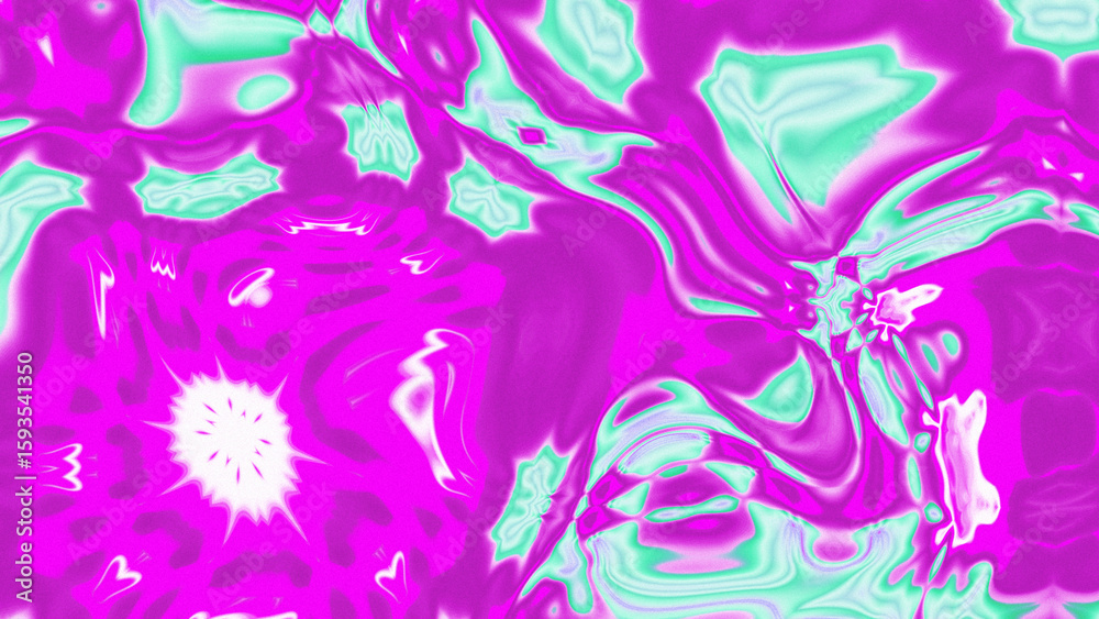 Fototapeta premium Fluid Marble Texture with Organic Flow, Abstract Liquid Pattern with Wavy Structure, Melted Surface Design with Soft Transitions, Psychedelic Swirl Texture with Marble Effect