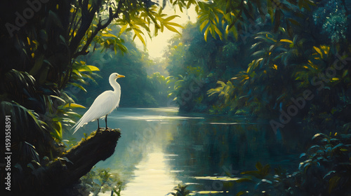 Whispers of Mist: Harmony on the Water