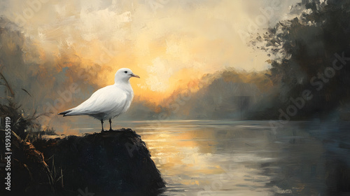 Whispers of Mist: Harmony on the Water