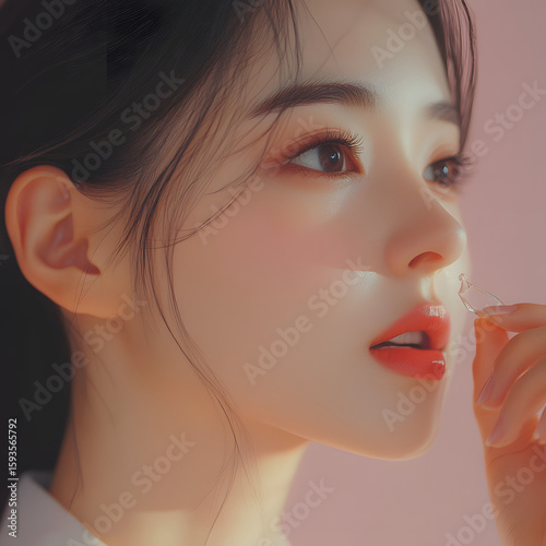 A Touch of Whisper: Beauty Framed by Light