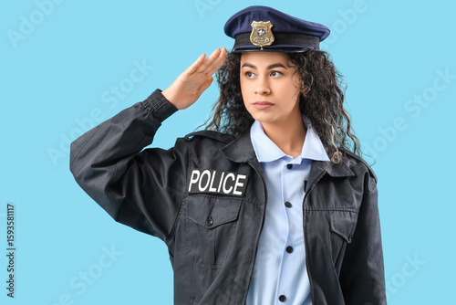 African-American female pol...