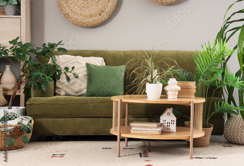 Interior of living room wit...