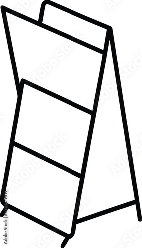 vector illustration of a clipboard
