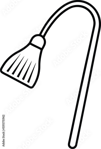 kitchen spatula isolated on white background
