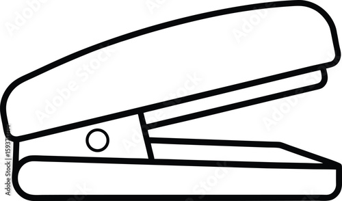 stapler isolated on white