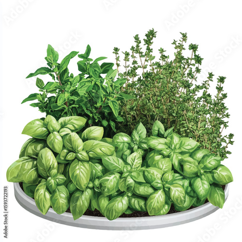 indoor herb garden