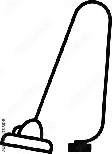 vacuum cleaner on white background