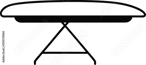 vector illustration of a blank board