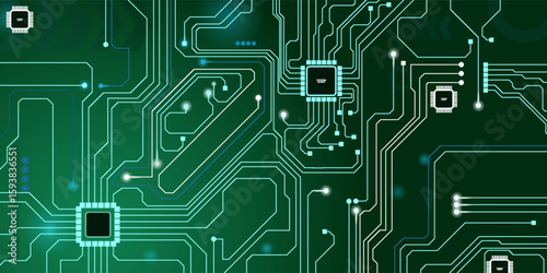 technology network line pattern vector background