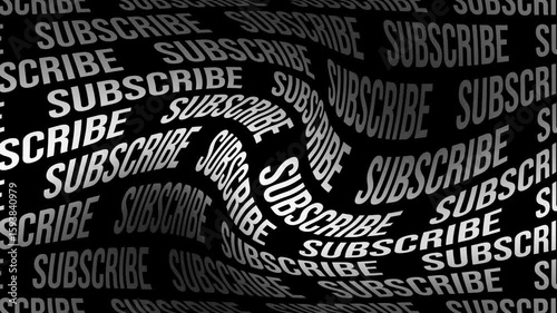 Animated Subscribe Button Wavy Effect