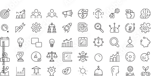 web searching icon with vector elements 