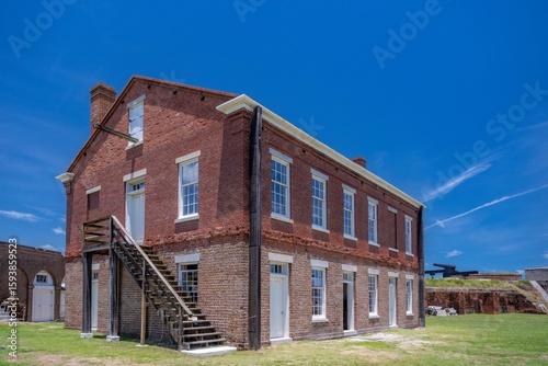 Tableau sur toile fort clinch, fernandina beach, amelia island