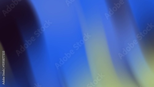 Abstract blue and green gradient background with smooth flowing lines for artistic design use