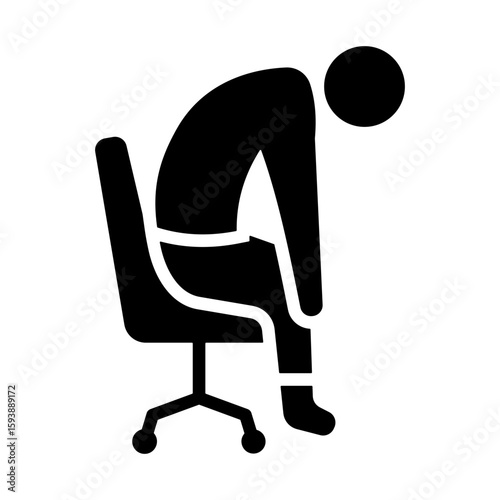 Workplace Burnout Icon