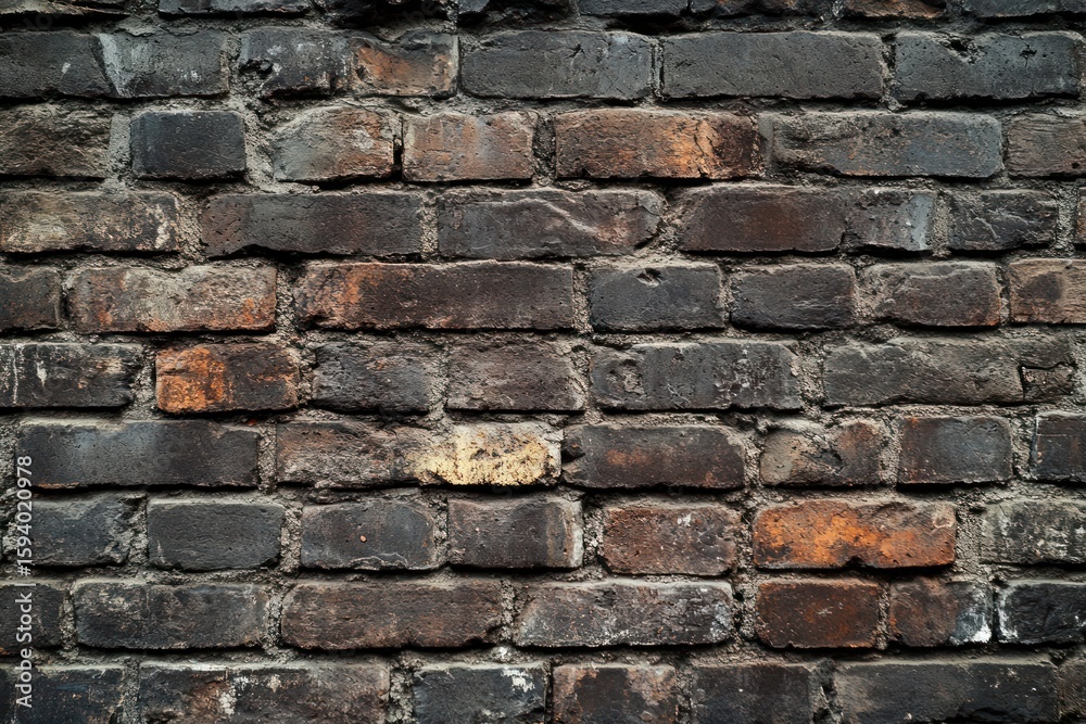 Obraz premium aged brick surface with realistic details, character and depth