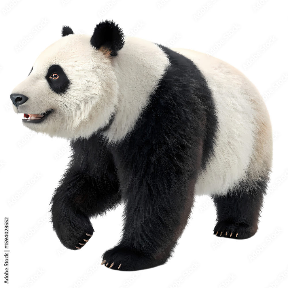 Giant Panda A Majestic Creature Giant Panda A Majestic Creature
