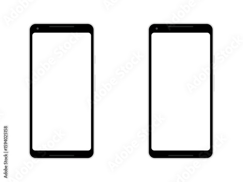 スマートフォンのモックアップ