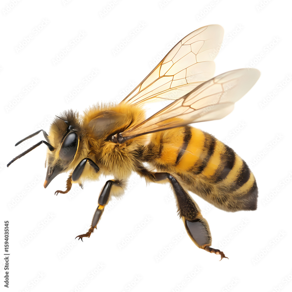 Honeybee in Flight Honeybee in Flight