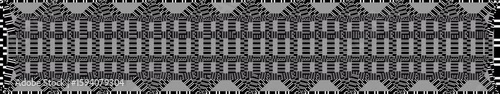 Background with black stripes. Seamless loop video.Abstract background for wide screens. 5760x1080 Wallpaper.