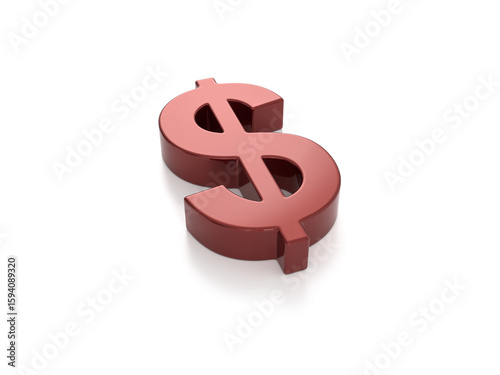Car paint dollar symbol
