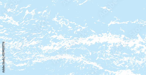 An elegant vector background showcases an interplay of delicate light blue hues and abstract white shapes, creating a soft, serene, and versatile surface pattern ideal for gentle designs