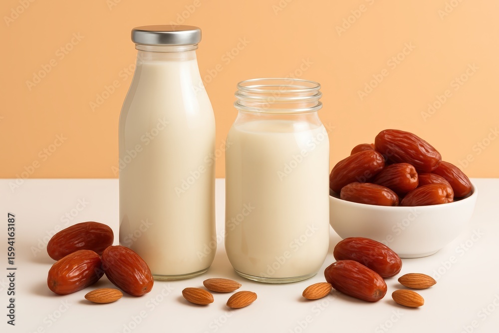 Date Almond Milk Drink Recipe Date Almond Milk Drink Recipe