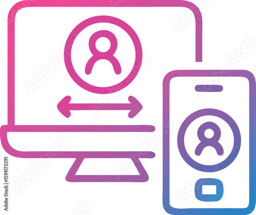 Vector icon Responsive Design: Seamless User Experience Across Devices