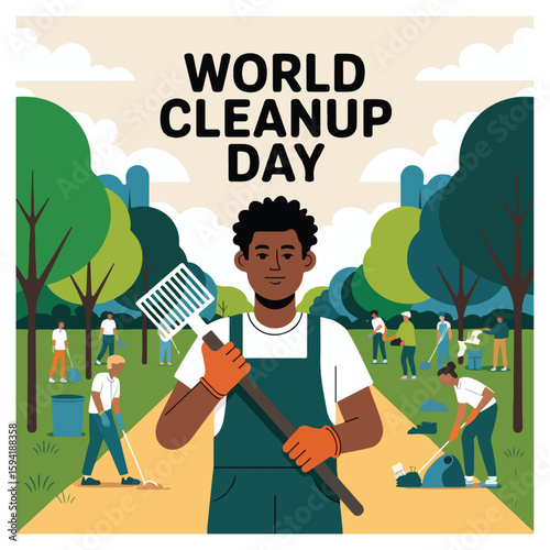 World Cleanup Day Observation Poster