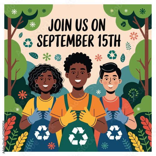 World Cleanup Day Observation Poster