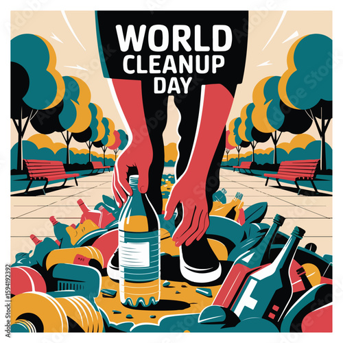 World Cleanup Day Observation Poster