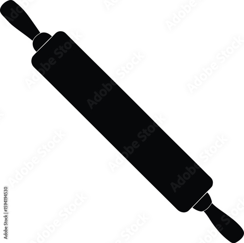 Rolling Pin Silhouette
