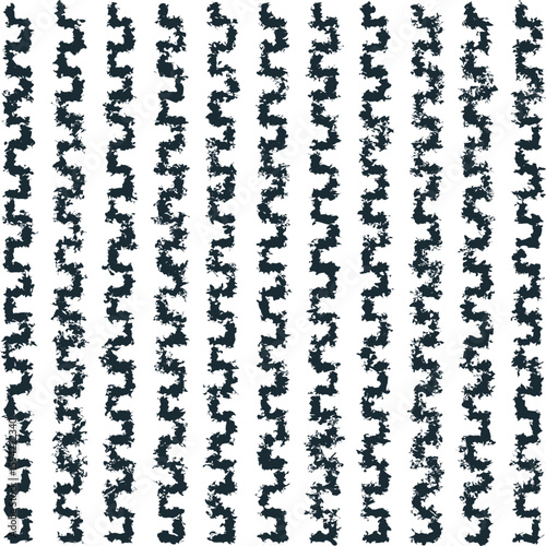 Texture in the form of vertical noisy winding stripes.