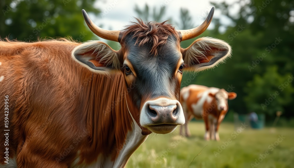 cow in a field cow in a field