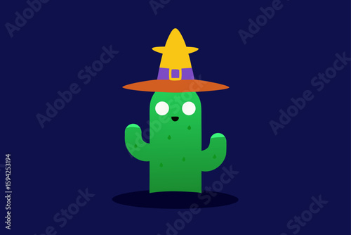 a spooky watermelon with a ghostly face ideal for halloween picnic vector illustration
