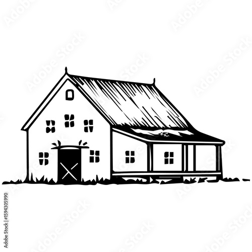 Bold Outlines: Vector Artwork
