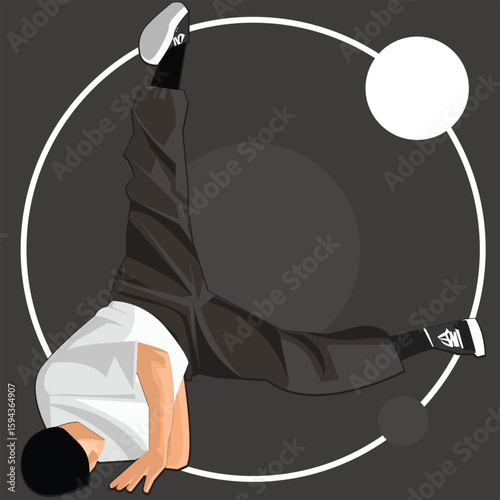 B-boy dance moves