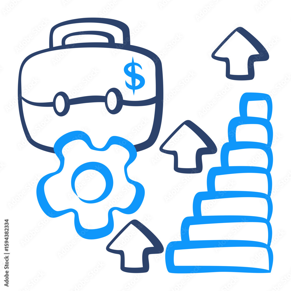 Obraz premium Business Process