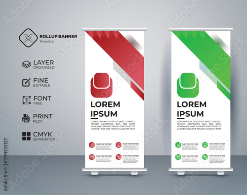Rollup Banner Template Editable