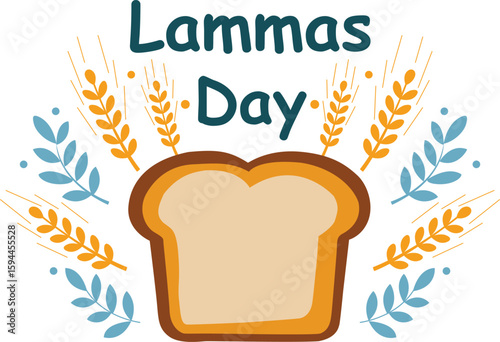 Lammas Harvest Silhouette Design