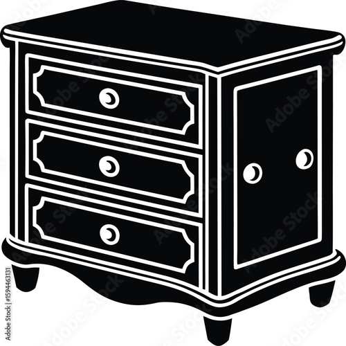 chest-of-drawers-silhouette--drawer-icon--drawer-s (3).eps