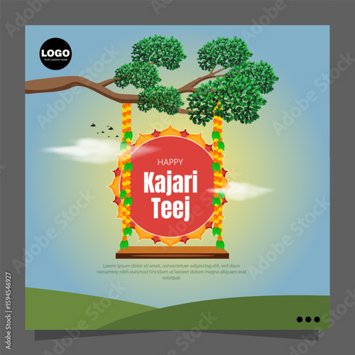 Haryali Teej is a joyous Hindu festival celebrated by women to mark the arrival of the monsoon.