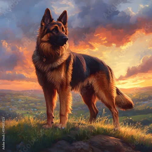 german shepherd dog