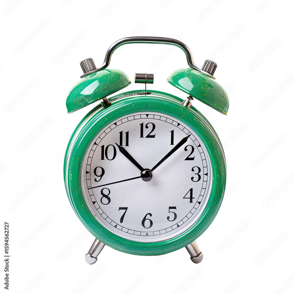 Green alarm clock Green alarm clock