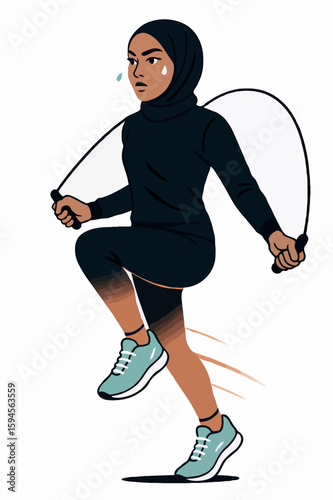 A man and woman exercising together, promoting health, fitness, and motivation. This energetic image captures the spirit of an active lifestyle, teamwork, and the joy of staying fit and strong