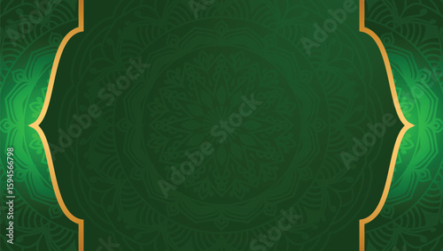 3d Islamic ramadan kareem eid mubarak arabic colorful border corner luxury white background banner design illustration. Translation. "Muslim fasting month and celebration day after fasting."