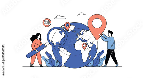 Global location tracking and navigation technology for businesses and individuals worldwide