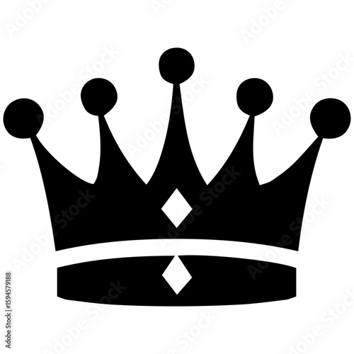 Crowned with jewels, a set of intricate royal tiara and crown vector graphics