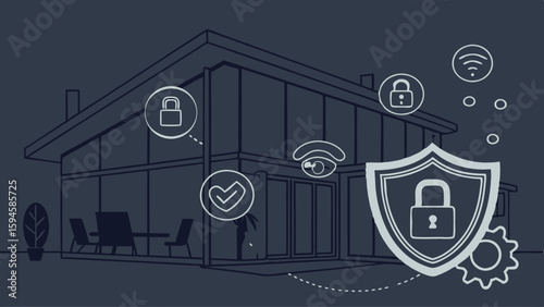 Smart Home Security System Outline Design.